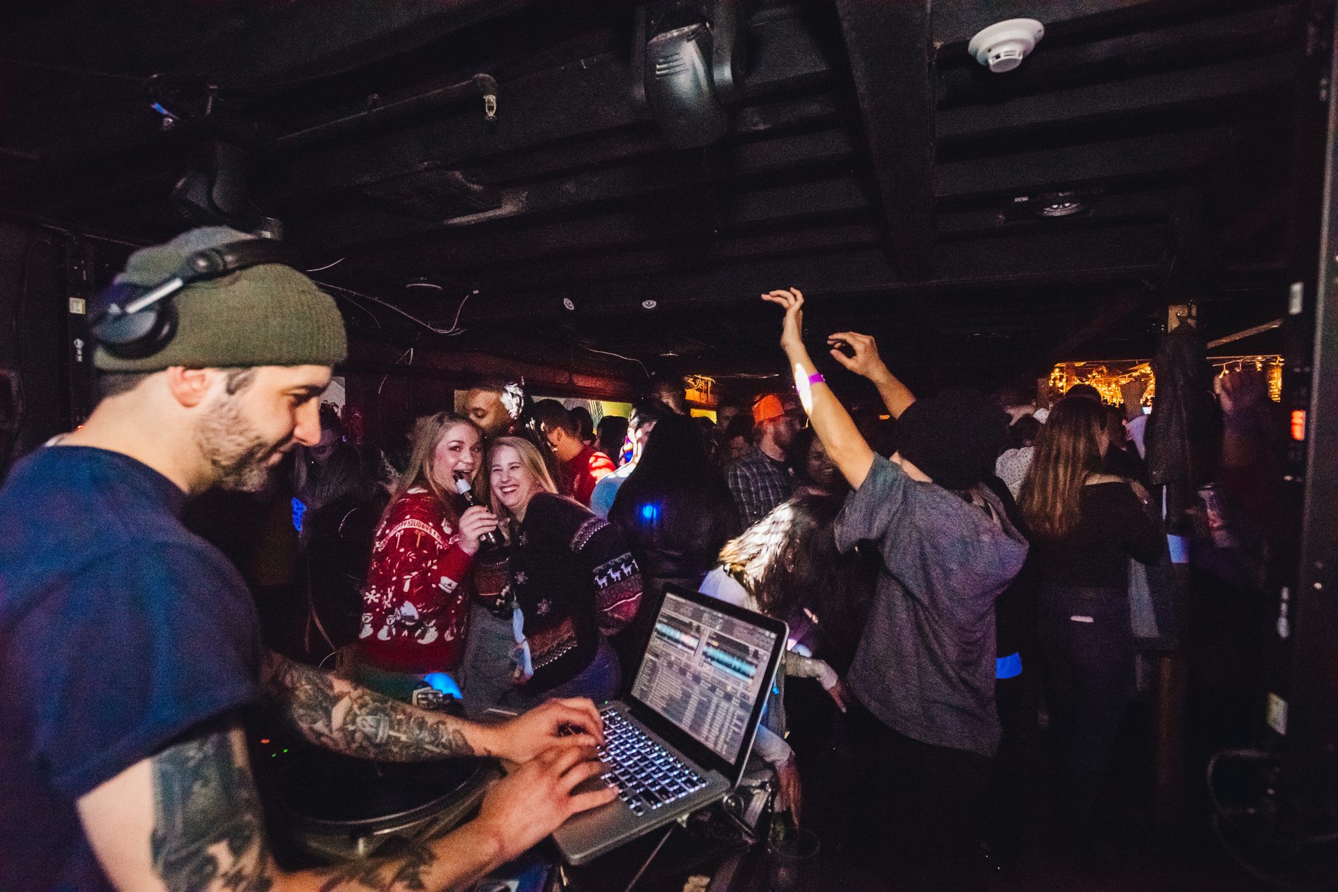 Your late-night spot downstairs